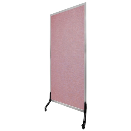 Aarco Freestanding Full Fabric Panel 72"x36" Rose Quartz FFP7236003